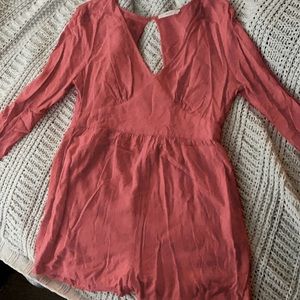 Long sleeve romper